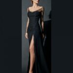 Model Long Dress Lengan Panjang 5